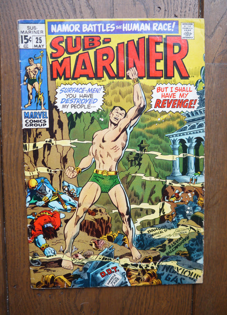 Sub-Mariner (1968 1st Series) #25 - Mycomicshop.be