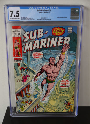 Sub-Mariner (1968 1st Series) #38 CGC 7.5 - Mycomicshop.be