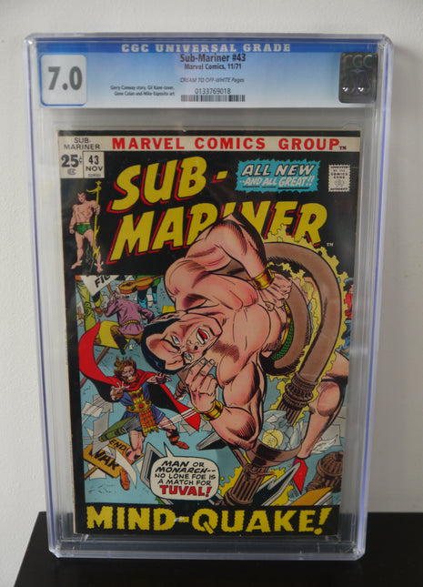 Sub-Mariner (1968 1st Series) #43 CGC 7.0 - Mycomicshop.be