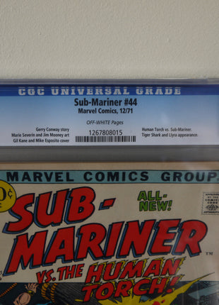 Sub-Mariner (1968 1st Series) #44 CGC 8.0 - Mycomicshop.be