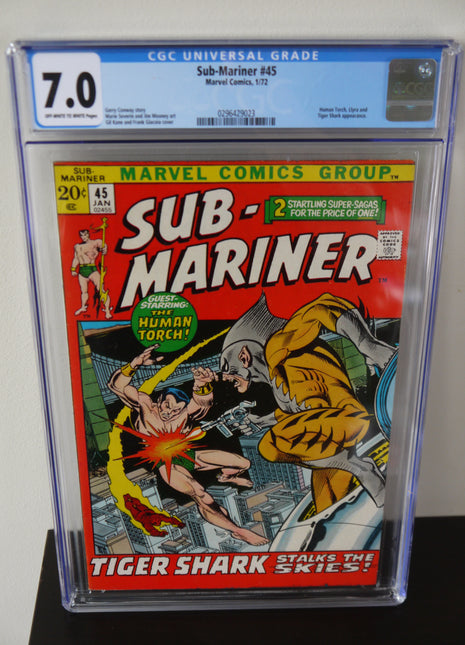 Sub-Mariner (1968 1st Series) #45 CGC 7.0 - Mycomicshop.be