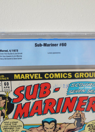 Sub-Mariner (1968 1st Series) #60 CBCS 8.0 - Mycomicshop.be