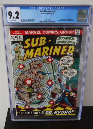 Sub-Mariner (1968 1st Series) #61 CGC 9.2 - Mycomicshop.be