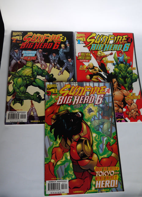 Sunfire and Big Hero Six (1998) Complete Set - Mycomicshop.be