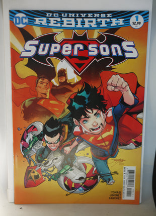 Super Sons (2017) #1A - SIGNED - Mycomicshop.be