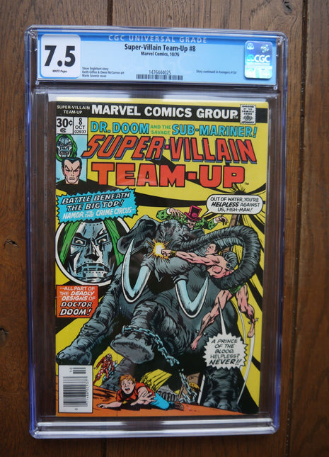 Super-Villain Team-Up (1975) #8 CGC 7.5 - Mycomicshop.be