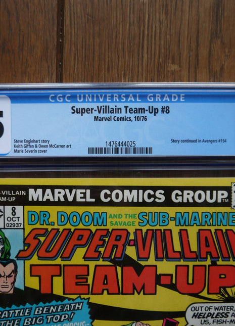 Super-Villain Team-Up (1975) #8 CGC 7.5 - Mycomicshop.be