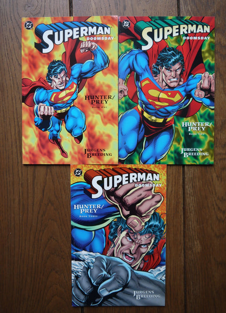 Superman Doomsday Hunter Prey (1994) Complete Set - Mycomicshop.be