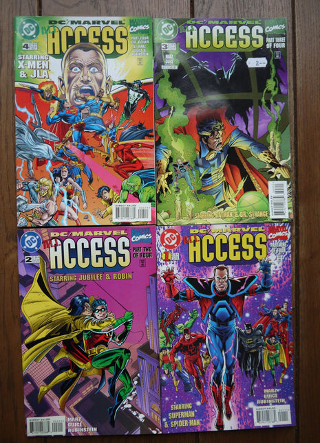 Unlimited Access (1997) Complete Set - Mycomicshop.be
