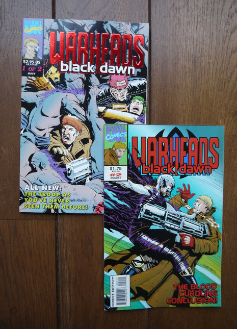 Warheads Black Dawn (1993) Complete Set - Mycomicshop.be