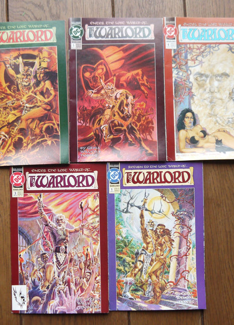 Warlord (1992 Limited Series) Lot of 5 comics - Mycomicshop.be