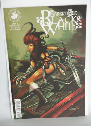 Warrior Nun Areala Black and White (1997) #1 - Mycomicshop.be
