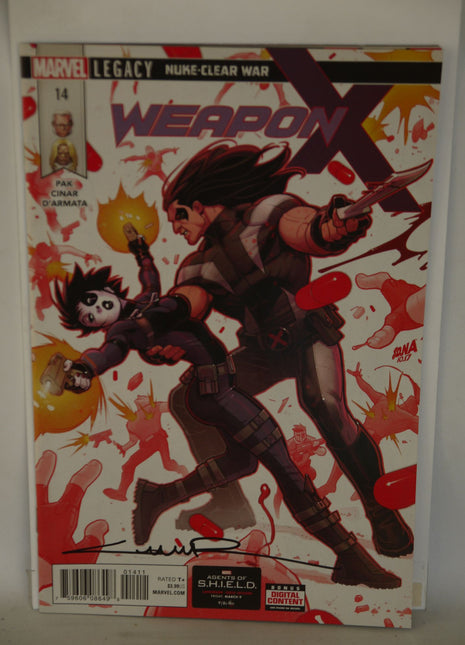 Weapon X (2017) #14 - SIGNED - Mycomicshop.be
