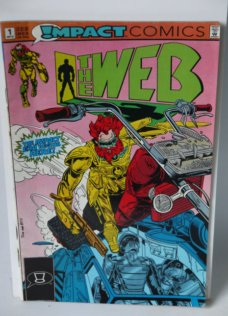 Web (1991 Impact) lot of 11 comics - Mycomicshop.be