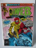 Web (1991 Impact) lot of 11 comics - Mycomicshop.be