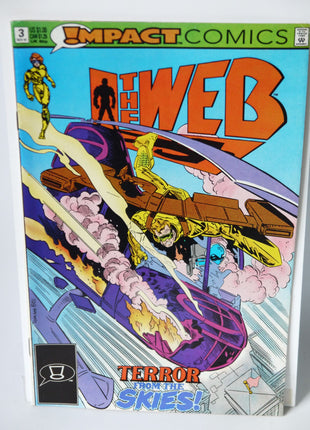 Web (1991 Impact) lot of 11 comics - Mycomicshop.be