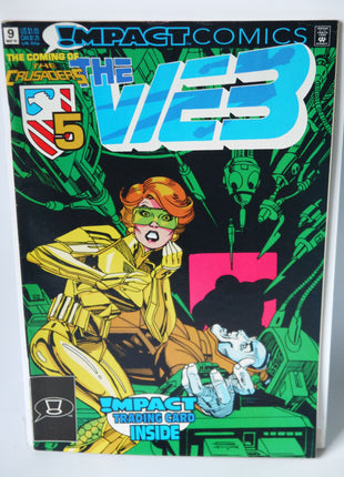 Web (1991 Impact) lot of 11 comics - Mycomicshop.be