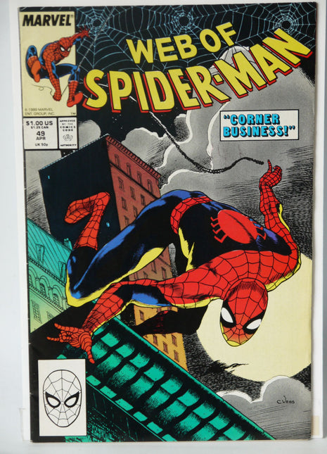 Web of Spider-Man (1985 1st Series) #49 - Mycomicshop.be