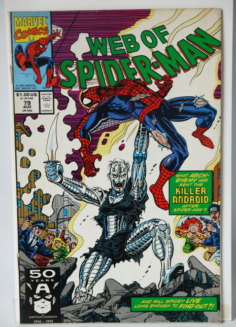 Web of Spider-Man (1985 1st Series) #79 - Mycomicshop.be