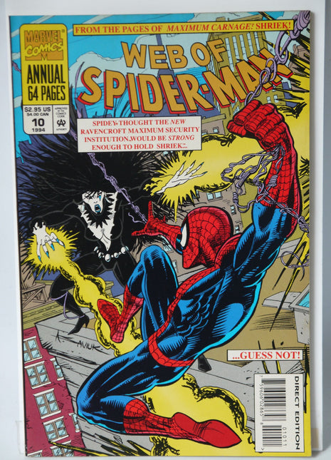 Web of Spider-Man (1985 1st Series) Annual #10 - Mycomicshop.be