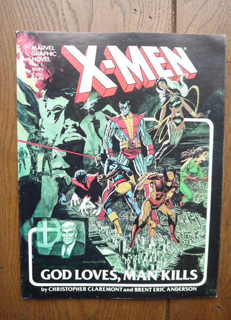 X-Men God Loves, Man Kills GN (1982 Marvel Graphic Novel) #1 - Mycomicshop.be