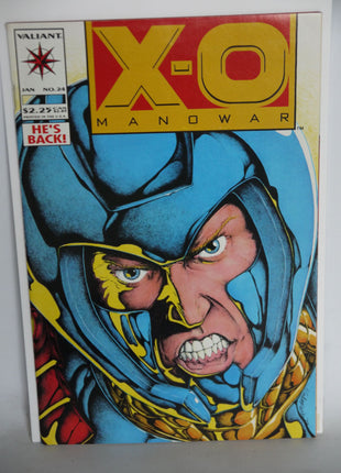 X-O Manowar (1992 1st Series) #24 - Mycomicshop.be