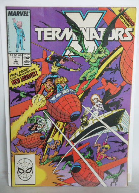 X-Terminators (1988) #4 - Mycomicshop.be